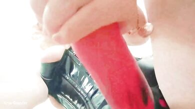 German Mistress Pegging Selfie POV Destroyed Me