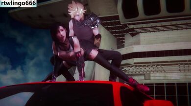 Exclusive 3D Animation Hentai Cosplay Tifa Big Tits Big Ass Chubby Clothed Sex Cumshot Destroyed Gushing
