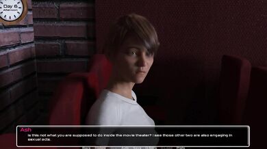 Public Handjob And Huge Cumshot In Cinema Ep13