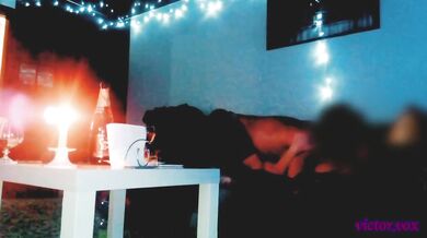 Wife Cheating in Hotel with Lover Destroyed Gushing Stockings Slut Wife Fuck Me