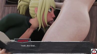 Big Cock Destroyed Blonde Farm Girl Blowjob Anime Playthrough