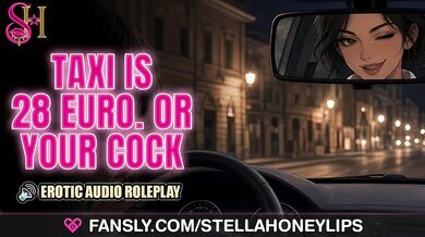 Italian Taxi Driver in Rome Destroys Your Throat to Collect the Fare as Dirty Talk ASMR Roleplay