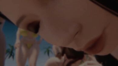 Lust Island Big Tits Big Ass Bikini Beach Harem Group Sex Orgy