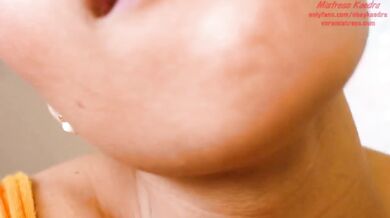 Ebony Giantess ObeyKaedra Jerks You Off and Then Cums With You Before Swallowing You TEASER