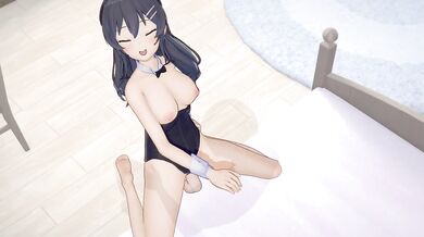 Mai Sakurajima Destroyed Gushing Blowjob Anime Cosplay Cartoon Exclusive HD Porn Verified Amateurs