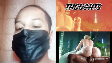 Emma Frost Destroyed By Big Black Dick Gushing Creampie