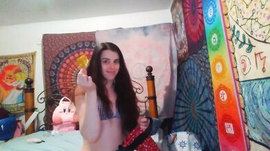 Behind The Scenes PAWG Camgirl Destroys Herself With New Lovense Ferri Toy Pulling Pubes Ouch