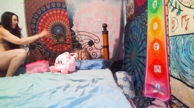 Behind The Scenes PAWG Camgirl Destroys Herself With New Lovense Ferri Toy Pulling Pubes Ouch