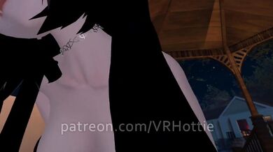 Brunette Glasses Strips Booty Shorts Backyard Gazebo POV Hentai Lap Dance Destroyed Gushing