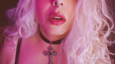 Sissy Training Destroyed Beta Humiliation Gushing Choked Suck Swallow Femdom Blowjob POV Blonde