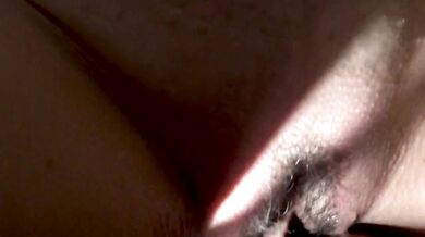 Close Up Pussy Penetration Oiled Cums ASMR POV