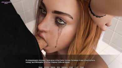 Rough Redhead Destroyed Standing Doggystyle Russian ASMR Blowjob