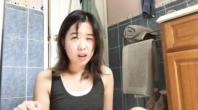 Small Tits Asian Teenager Pants Wetting Piss Desperation