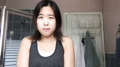 Small Tits Asian Teenager Pants Wetting Piss Desperation