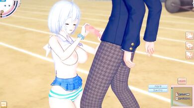 Destroyed Big Tits Vtuber Siro 3DCG Hentai Game Koikatsu Cumshot Creampie Blowjob