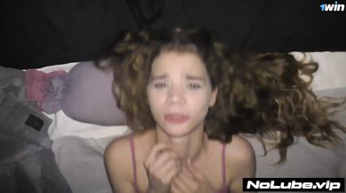 SHE SHOULD HAVE BROUGHT LUBE - College Girl Gets It ROUGH - Sabrina Spice