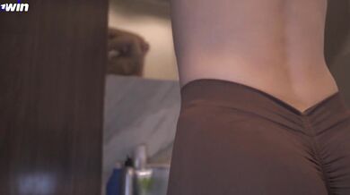 my Stepsister just wanted a towel, and I even gave her my DICK IN THE ASS