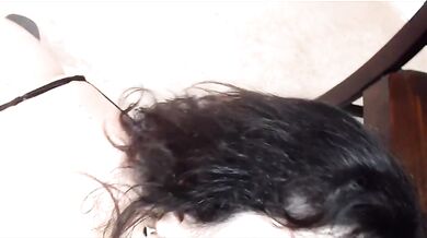 ITALIAN THROATGOAT LOVES SUCKING COCK AND GETTING HER FACE PAINTED WHITE
