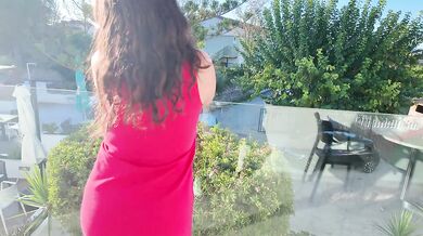 A Morning at the Hotel with my Horny StepMom - a Hard Orgasm