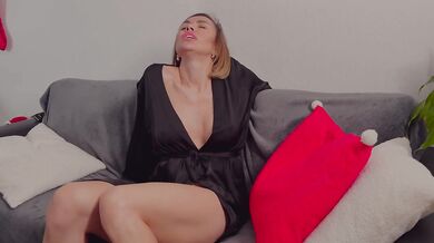 Stepmom stuck in the couch, had to inside her