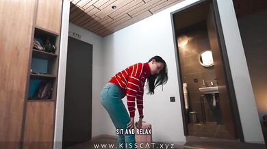 Day 12.1 - Step mom share room in sex hotel with Step son Step mother fucks with cum inside
