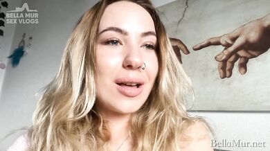 SEX VLOG - Being a cuckquean and trying to fuck Eva Tender - by Bella Mur