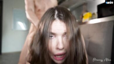 BAKING COOKIES GOT ME ANAL SEX! Hard Close Up Ass Fuck That Made Me Scream Loudly - Princess Alice