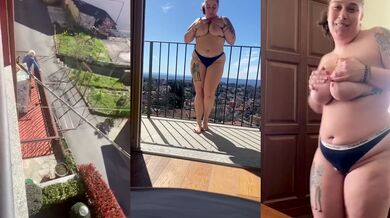 Fat Submissive Slut Destroyed By Public Outdoors Gushing Big Natural Tits