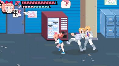 Lewd City Girls Hentai Pixel Game Mixed Sex Facial Blowjob While Face Sitting Destroyed Gushing Cumshot