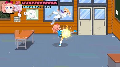 Lewd City Girls Hentai Pixel Game Mixed Sex Facial Blowjob While Face Sitting Destroyed Gushing Cumshot