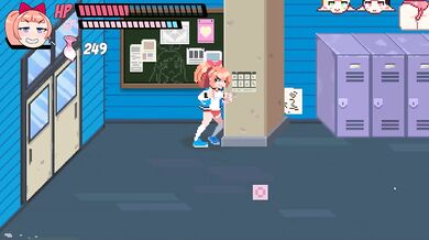 Lewd City Girls Hentai Pixel Game Mixed Sex Facial Blowjob While Face Sitting Destroyed Gushing Cumshot