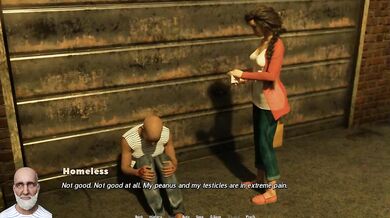 Temptations Destroyed Hot Wife And Homeless Guy Public Outside MILF Parody