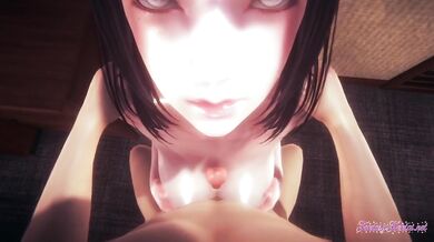 Hinata Destroyed Gushing Cum Mouth Blowjob and Fucked by a Big Dick Naruto Hentai