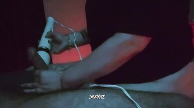 Drained And Overstimulated Latina Edging Me With Her Vibrator Until Milkied Dry Cumshot
