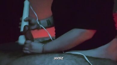 Drained And Overstimulated Latina Edging Me With Her Vibrator Until Milkied Dry Cumshot