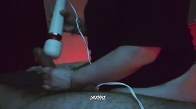 Drained And Overstimulated Latina Edging Me With Her Vibrator Until Milkied Dry Cumshot