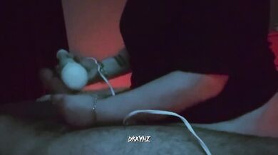 Drained And Overstimulated Latina Edging Me With Her Vibrator Until Milkied Dry Cumshot