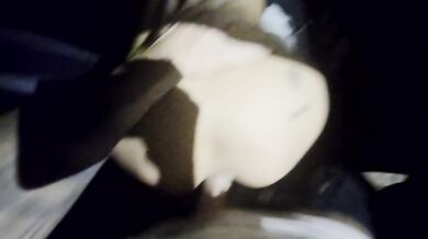 DANIQUE SINNERS - WET SLOPPY BLOWJOB AND DEEP PENETRATION IN THE CAR DURING A HIGHWAY ADVENTURE