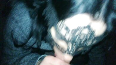 BJ Cum Facial in Public