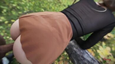 Public Suck N' Fuck - Outdoor Creampie