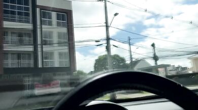 Real Amateur Public Sex Risky on the Car !!! People walking near...