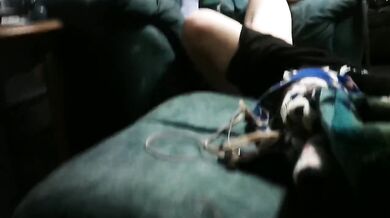 Petite Blonde First Time Anal & He just wants to smoke
