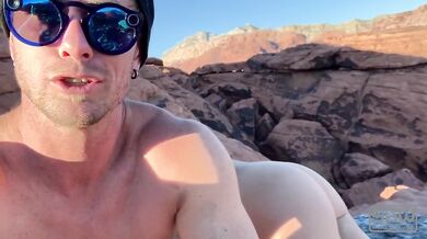 Outdoor Fucking, Sucking and smoking in Red Rock Canyon mountains
