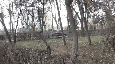 Fuck my self in the public park