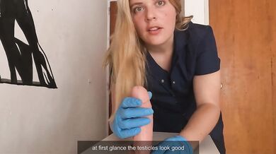 there's nothing wrong with the doctor touching you with her latex gloves ASMR JOI