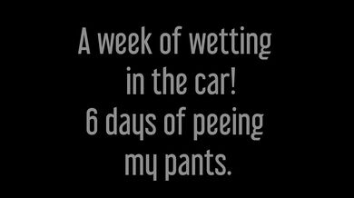 Alice - Car Wetting Compilation - Custom Video, 6 different car pees!