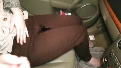 Alice - Car Wetting Compilation - Custom Video, 6 different car pees!