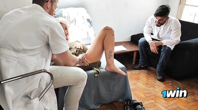 I went to the gynecologist and the hot doctors ate me