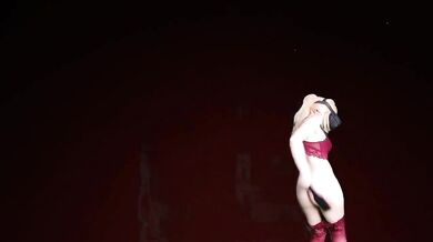 Gamer Girl Spanks Herself And Shows Boobs