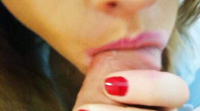 Her mouth suck them all DP dildo and cock